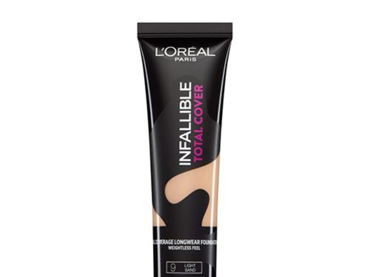 L`Oreal Paris, Infallible Total Cover, Full Coverage Longwear Foundation