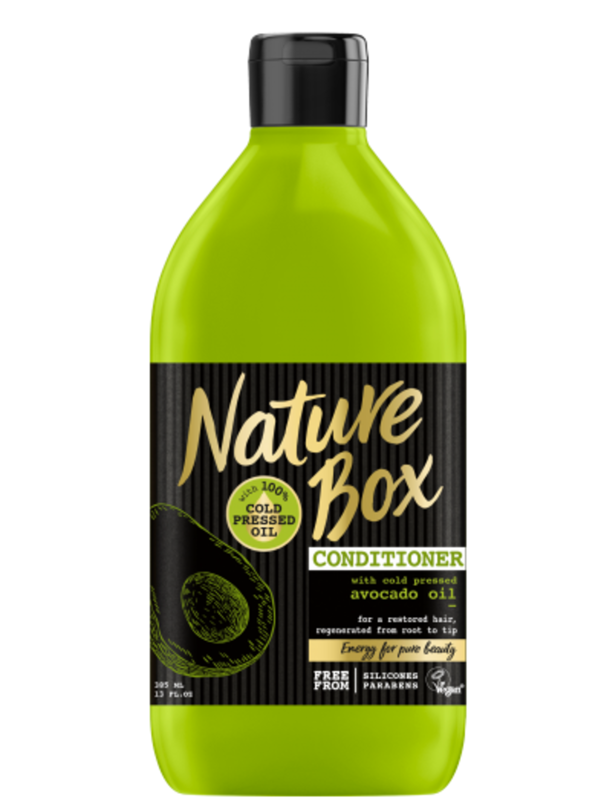 Regenerująca odżywka do włosów z olejem z awokado Nature Box