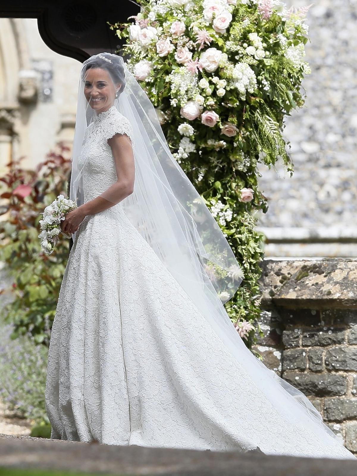 Pippa Midleton w sukni ślubnej