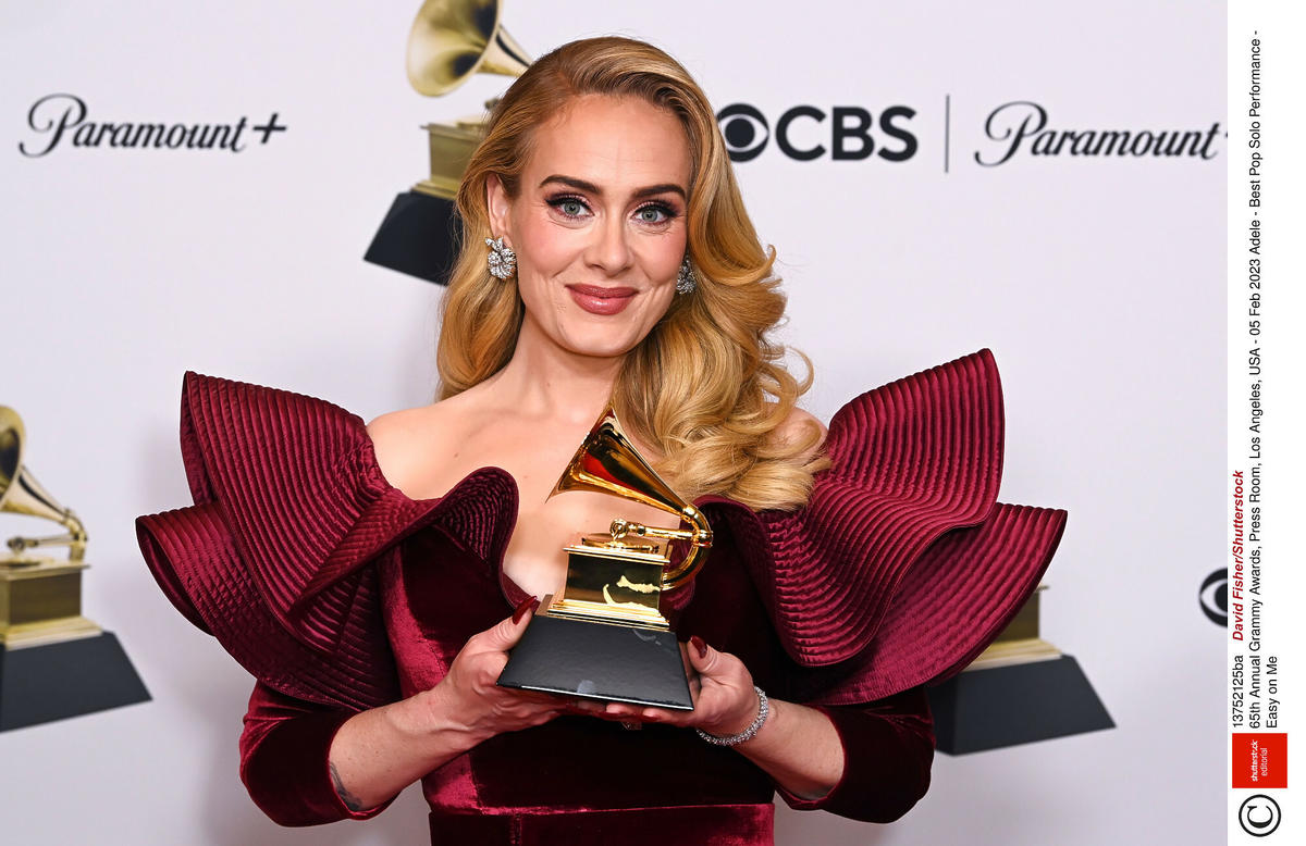 Adele na Grammy 2023 4