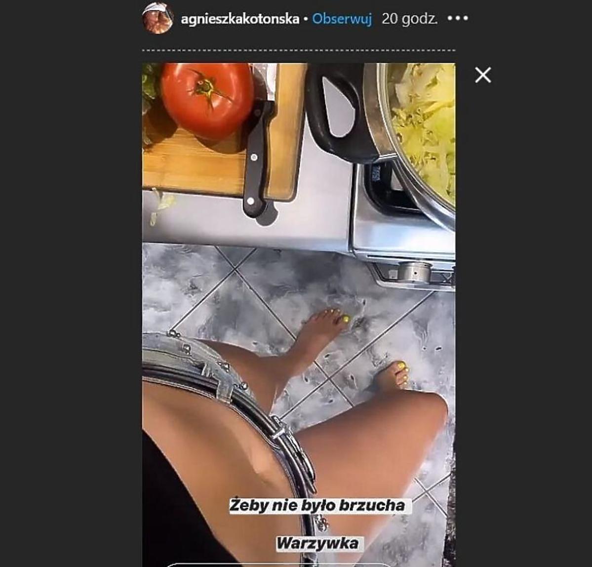 Agnieszka Kotońska pokazała brzuch po wakacjach