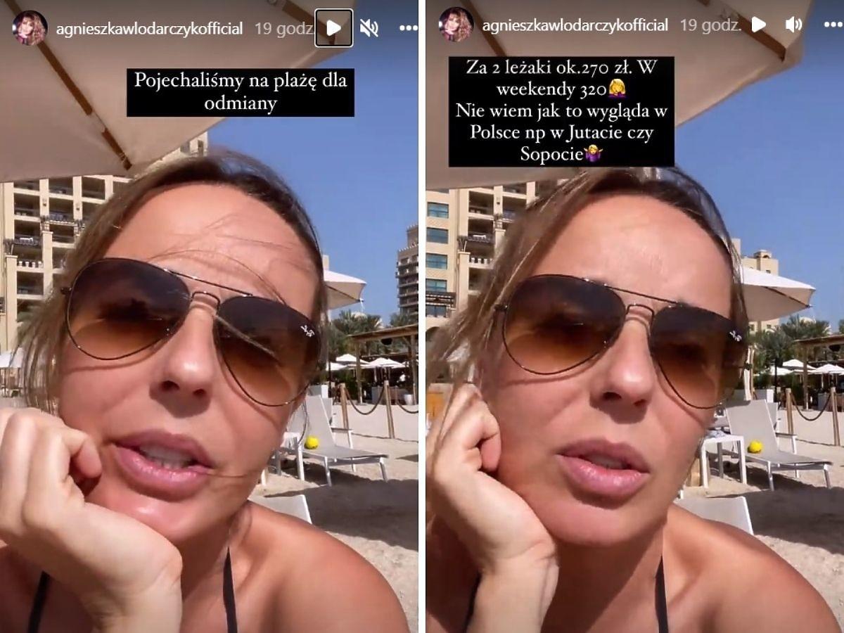 Agnieszka Włodarczyk narzeka na wakacje w Dubaju 