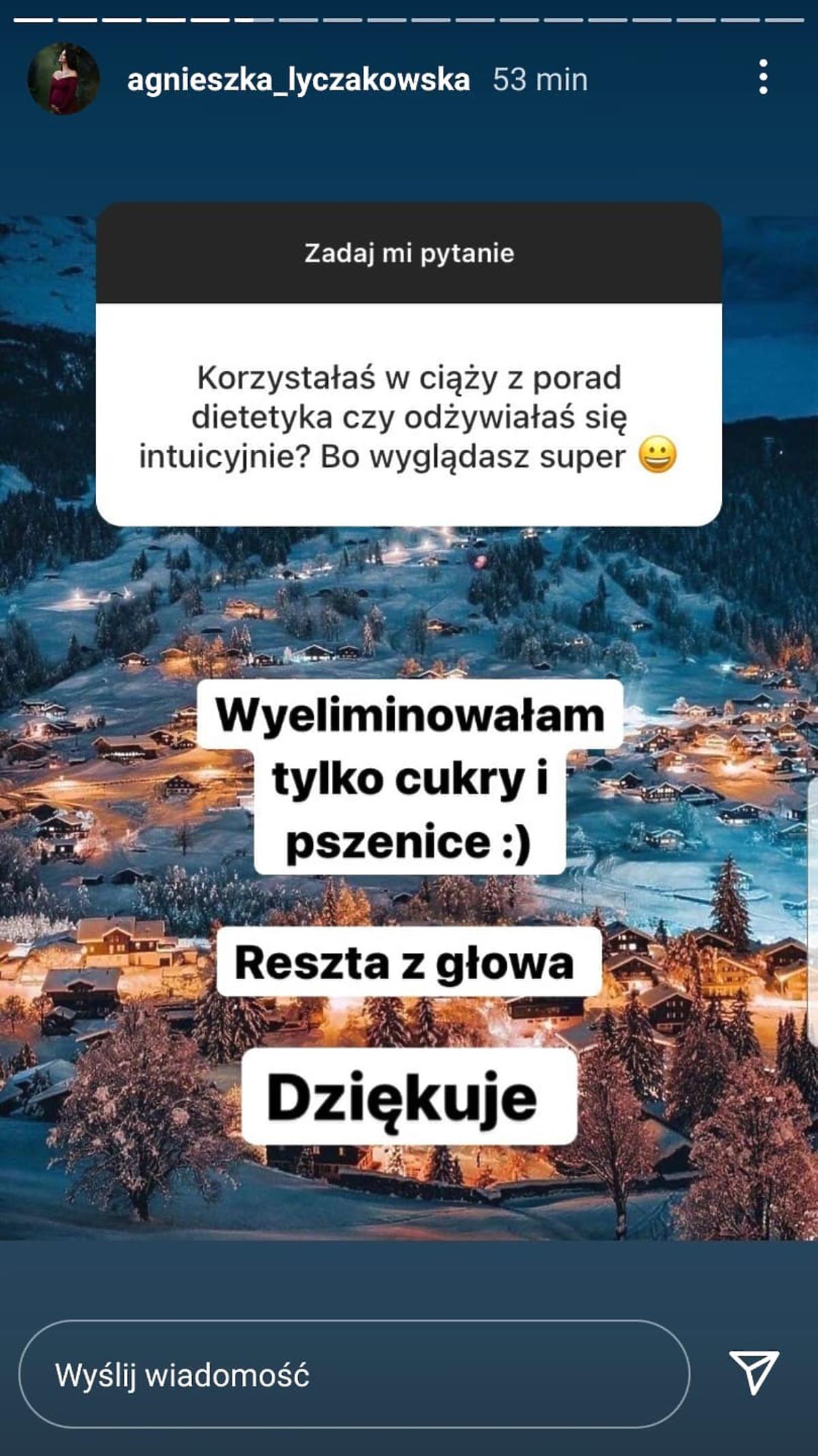 Agnieszka ze Ślubu od pierwszego wejrzenia o diecie w ciąży
