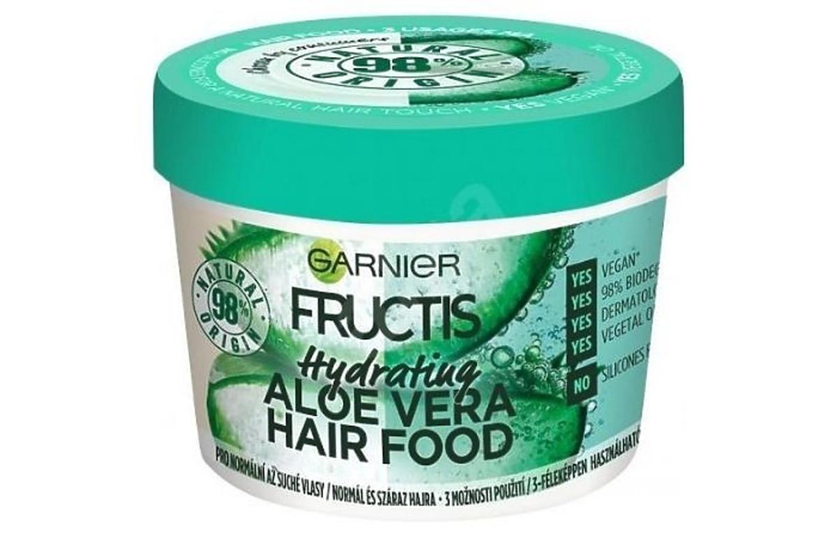 aloes na włosy - maska aloesowa Garnier Hair Food