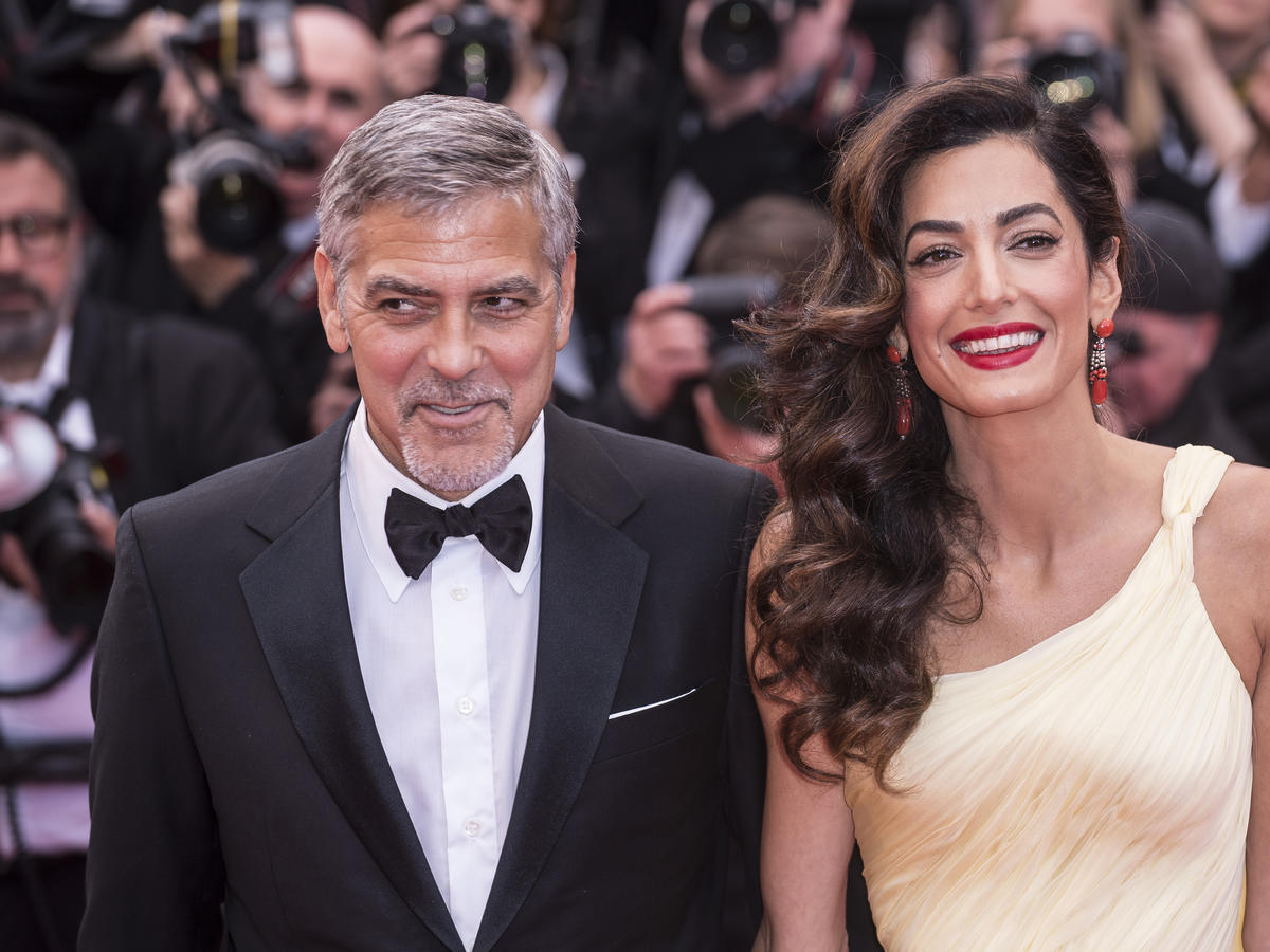 amal clooney ciąża george clooney