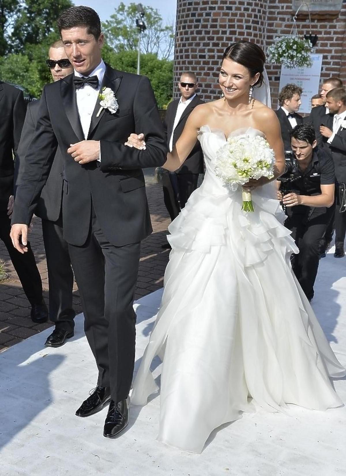 Anna i Robert Lewandowscy świętują 10. rocznicę ślubu