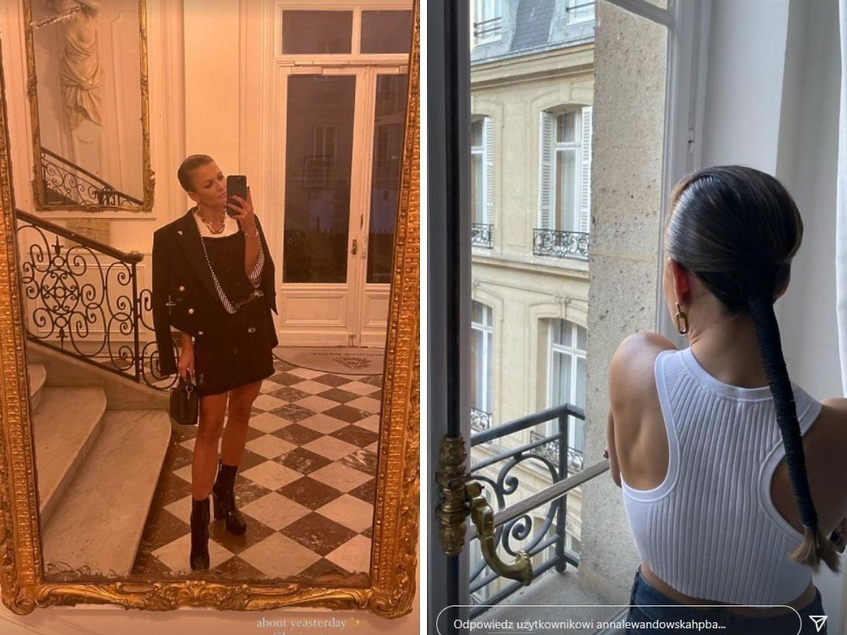 Anna Lewandowska w nowej fryzurze na Paris Fashion Week
