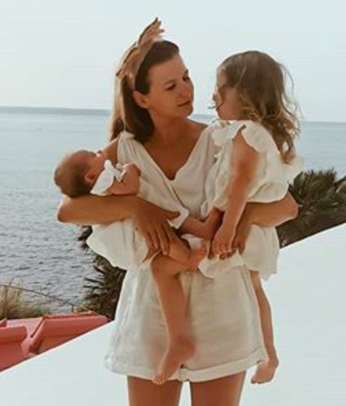 anna lewandowska z dziećmi na wakacjach