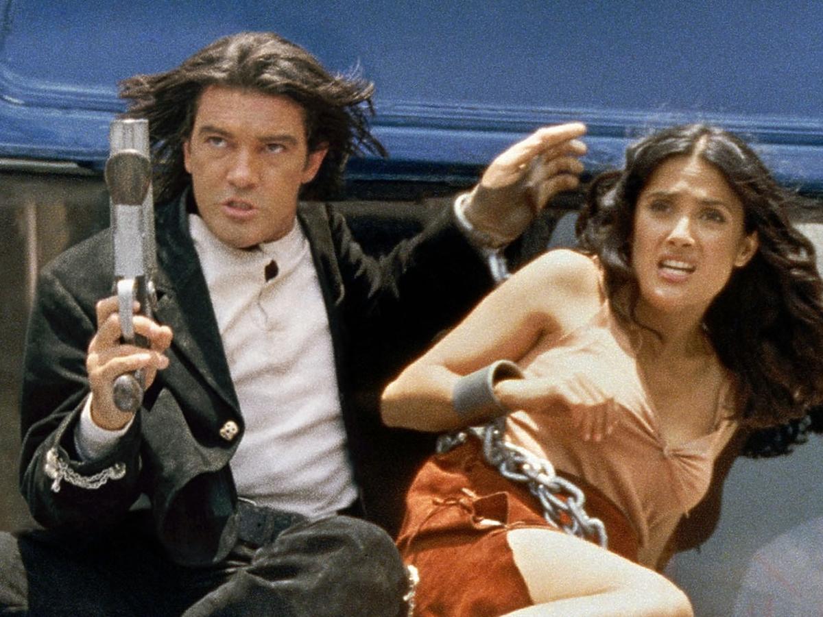 Antonio Banderas i Salma Hayek w "Desperado"