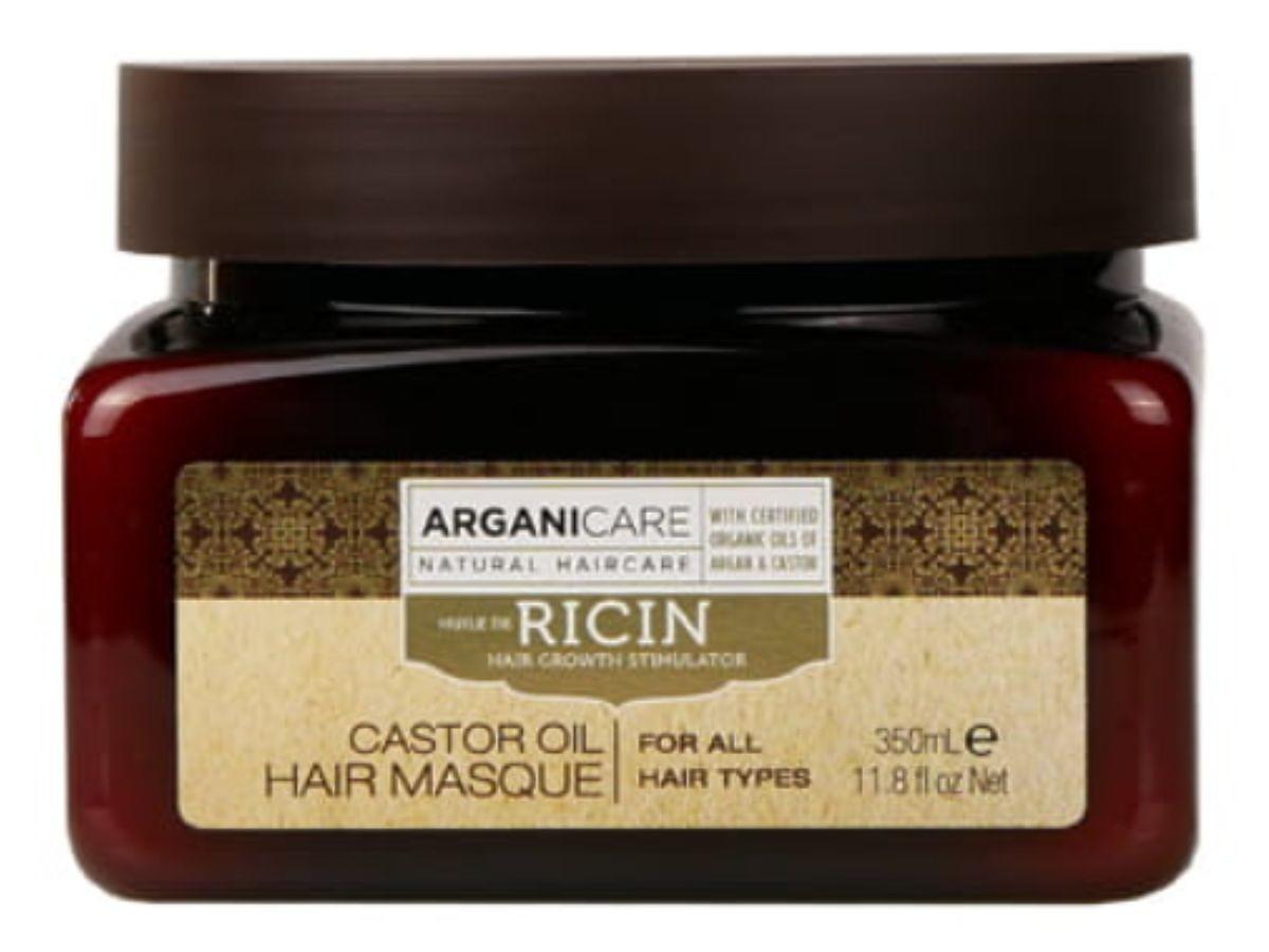 Arganicare, Castor Oil, Hair Masque (Naturalna maska stymulująca porost włosów z olejem rycynowym promocja i opinie