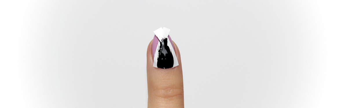 aztecki manicure krok po kroku