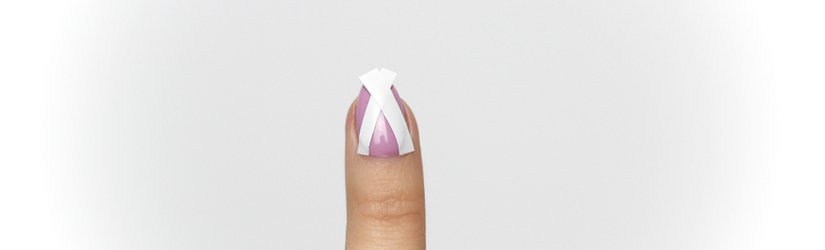 aztecki manicure krok po kroku