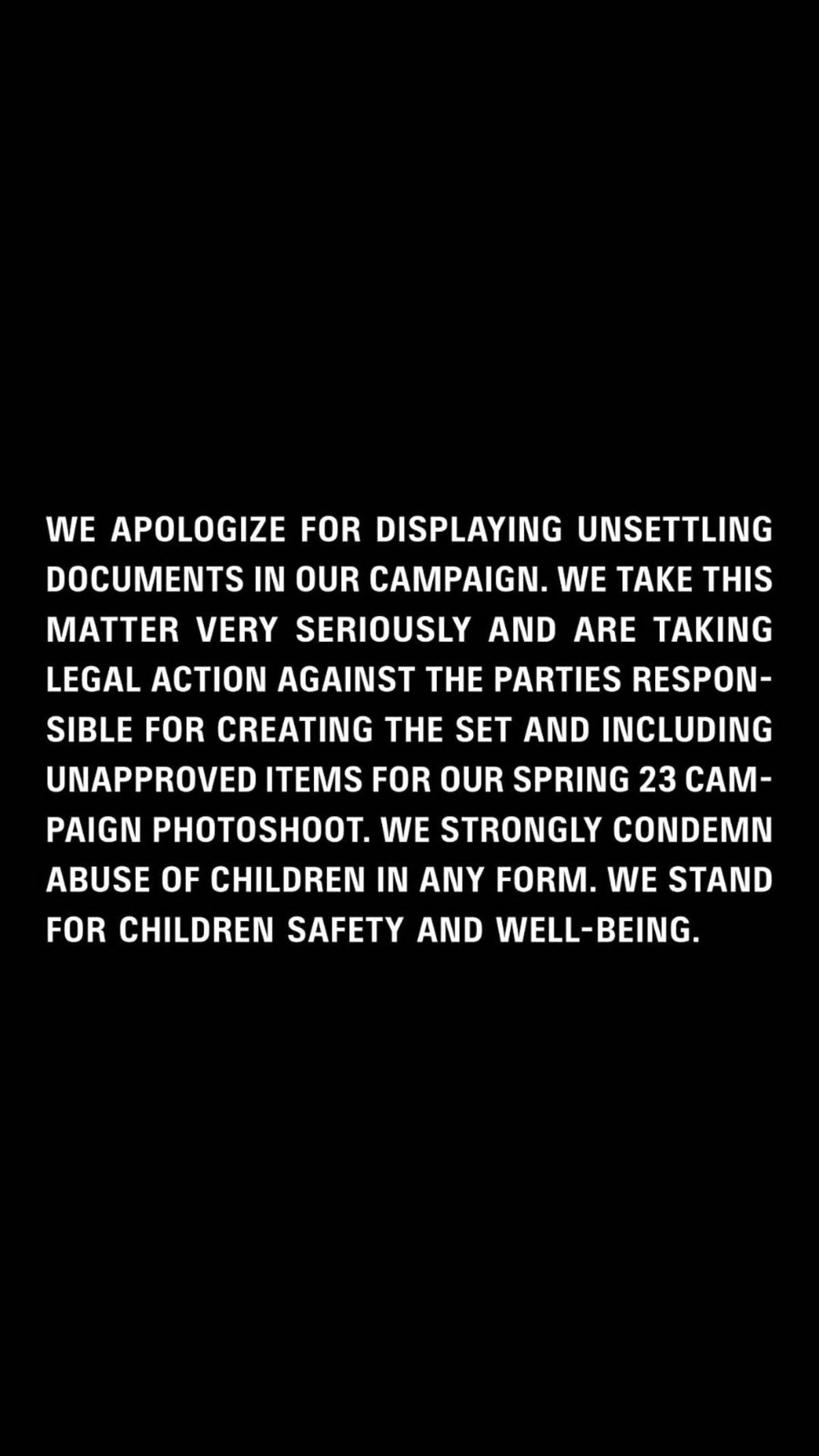 Balenciaga przeprasza za skandaliczne kampanie z udziałem dzieci