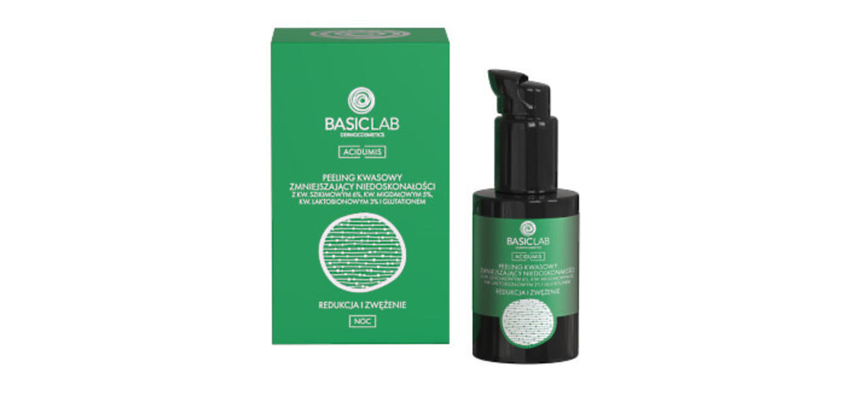BasicLab - peeling kwasowy zmniejszający niedoskonałości