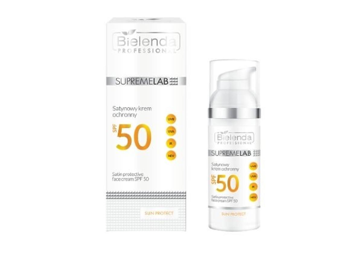 Bielenda Professional, SupremeLab, Satin Protective Face Cream SPF 50 (Satynowy krem ochronny SPF 50)