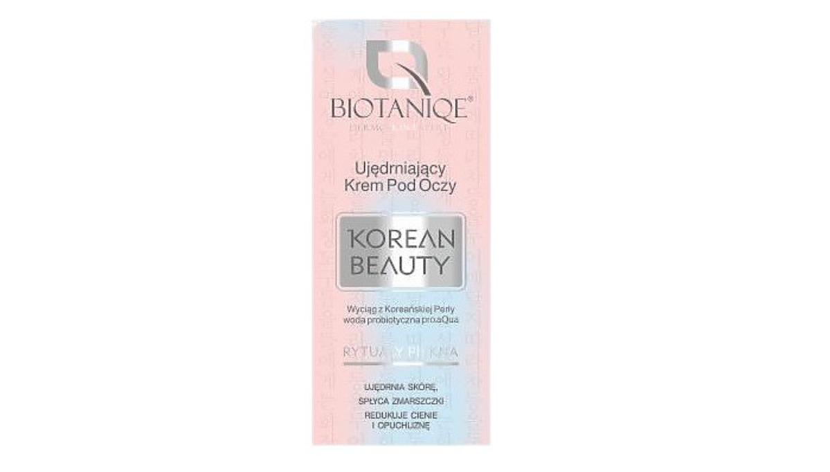 Biotaniqe Korean Beauty krem pod oczy na promocji w Rossmannie