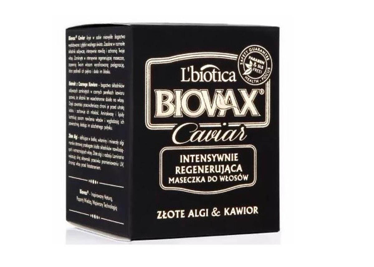 Biovax maska do włosów z kawiorem i algami na promocji w Rossmannie