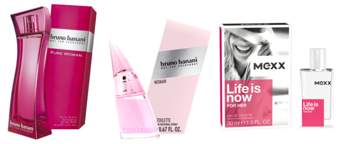 Bruno Banani Pure Woman, Bruno Banani Women, Mexx Life is Now Women, adidas Uplift