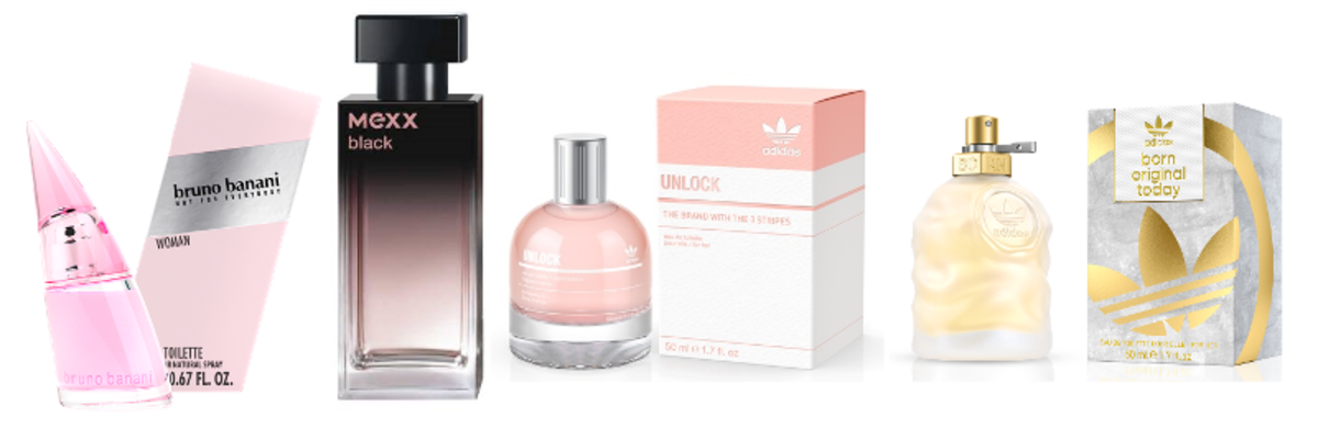 Bruno Banani Woman Intense, Adidas Born Originals, Mexx Black Woman