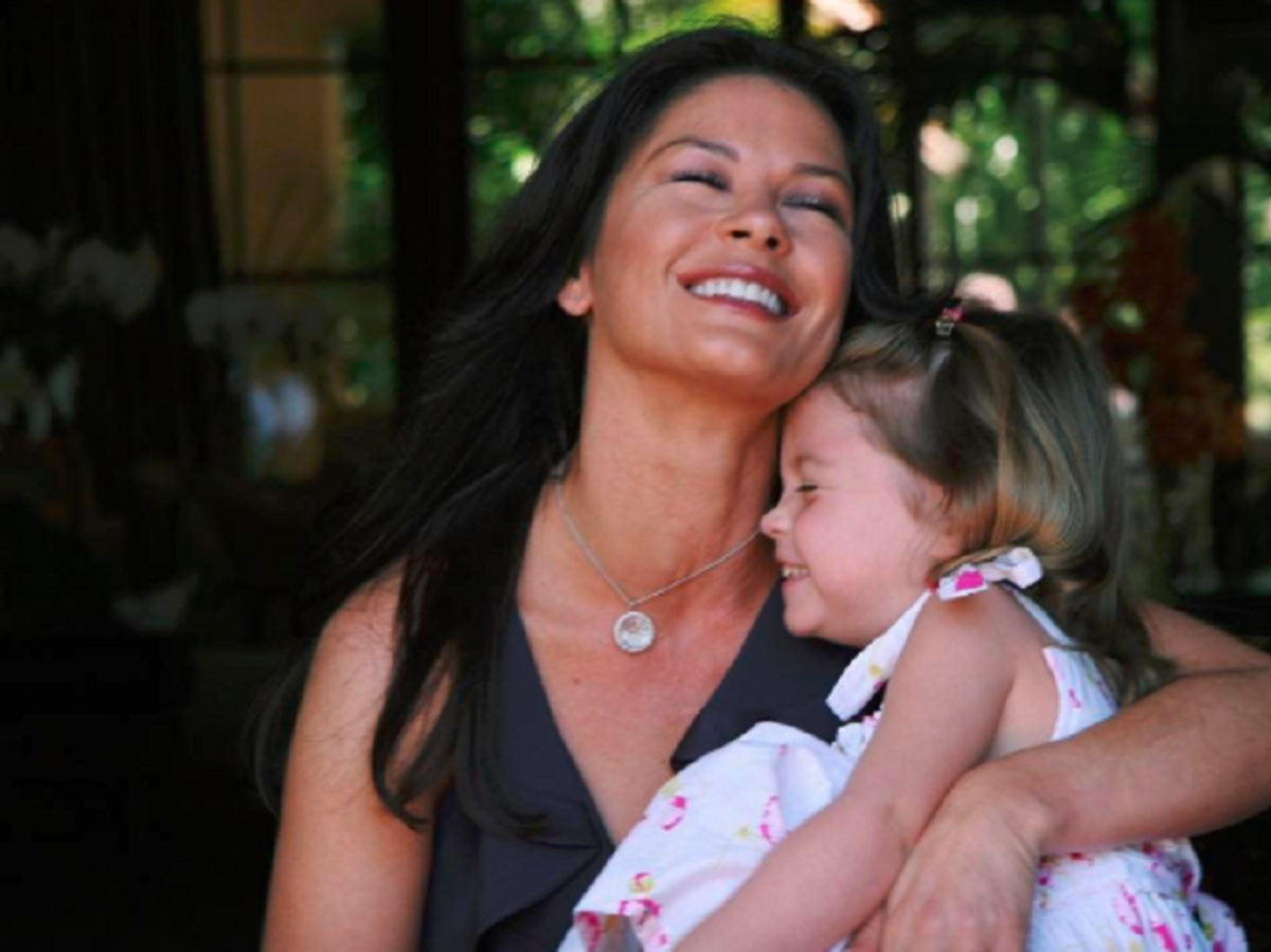 catherina zeta jones z córką