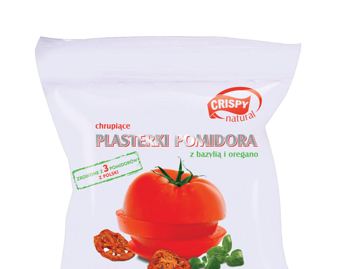 crispy natural chipsy pomidorowe