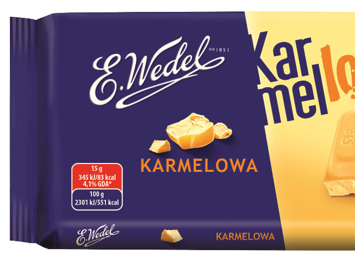 czekolada wedel karmelove