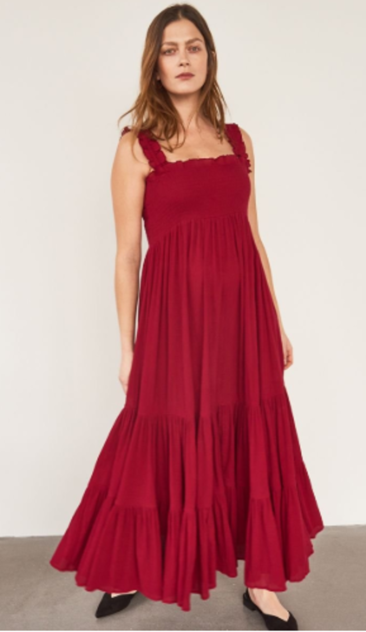 czerwona sukienka z Reserved