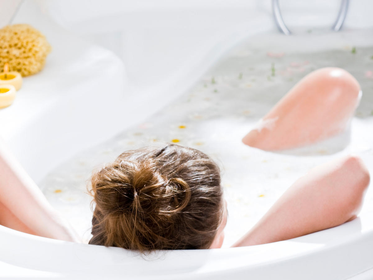 domowe SPA relaksująca kąpiel