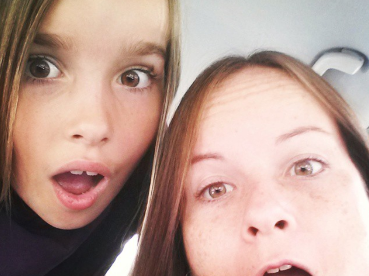 dziewczyny selfie
