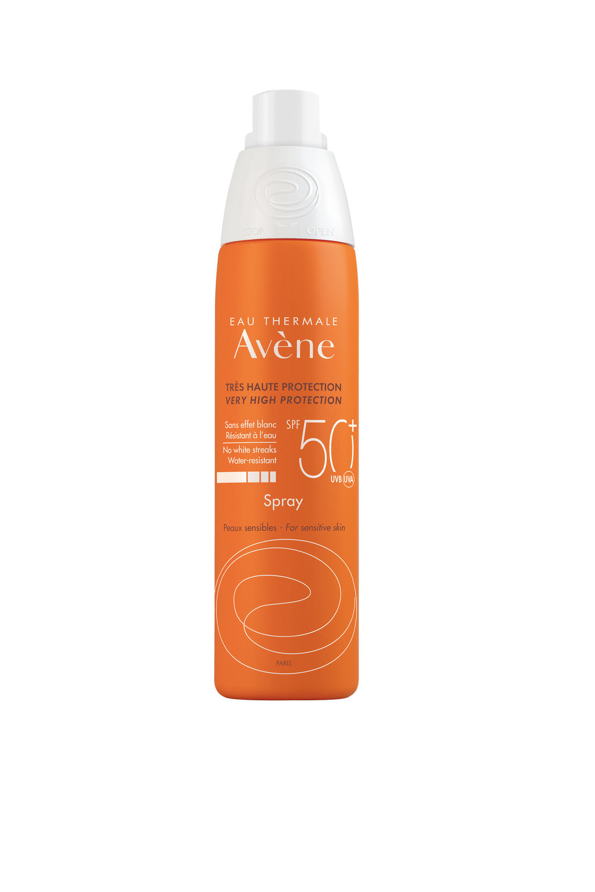 Eau Thermale Avène Bardzo wysoka ochrona przeciwsłoneczna Spray SPF 50+