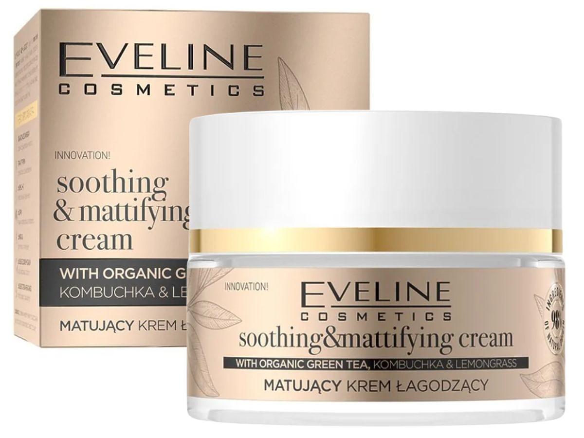 Eveline Cosmetics Organic Gold Matujący Krem Łagodzący promocja
