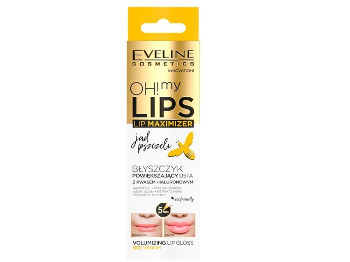 Eveline, Oh! My Lips, Lip Maximizer (Błyszczyk powiększający usta z jadem pszczelim)