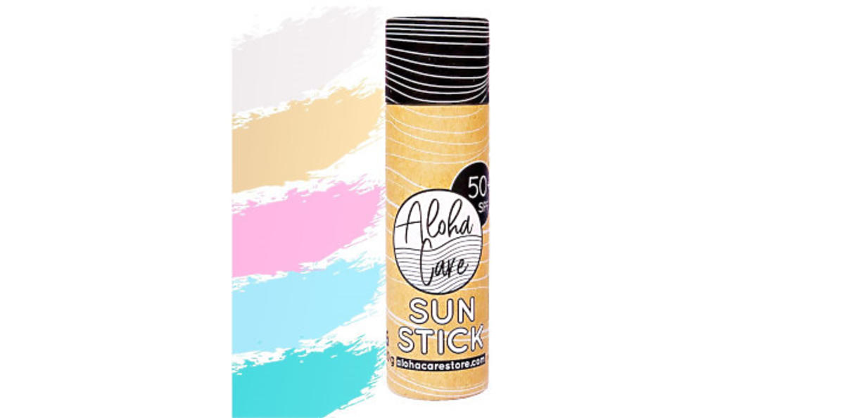 filtr do twarzy SPF50 - Aloha Sun Stick