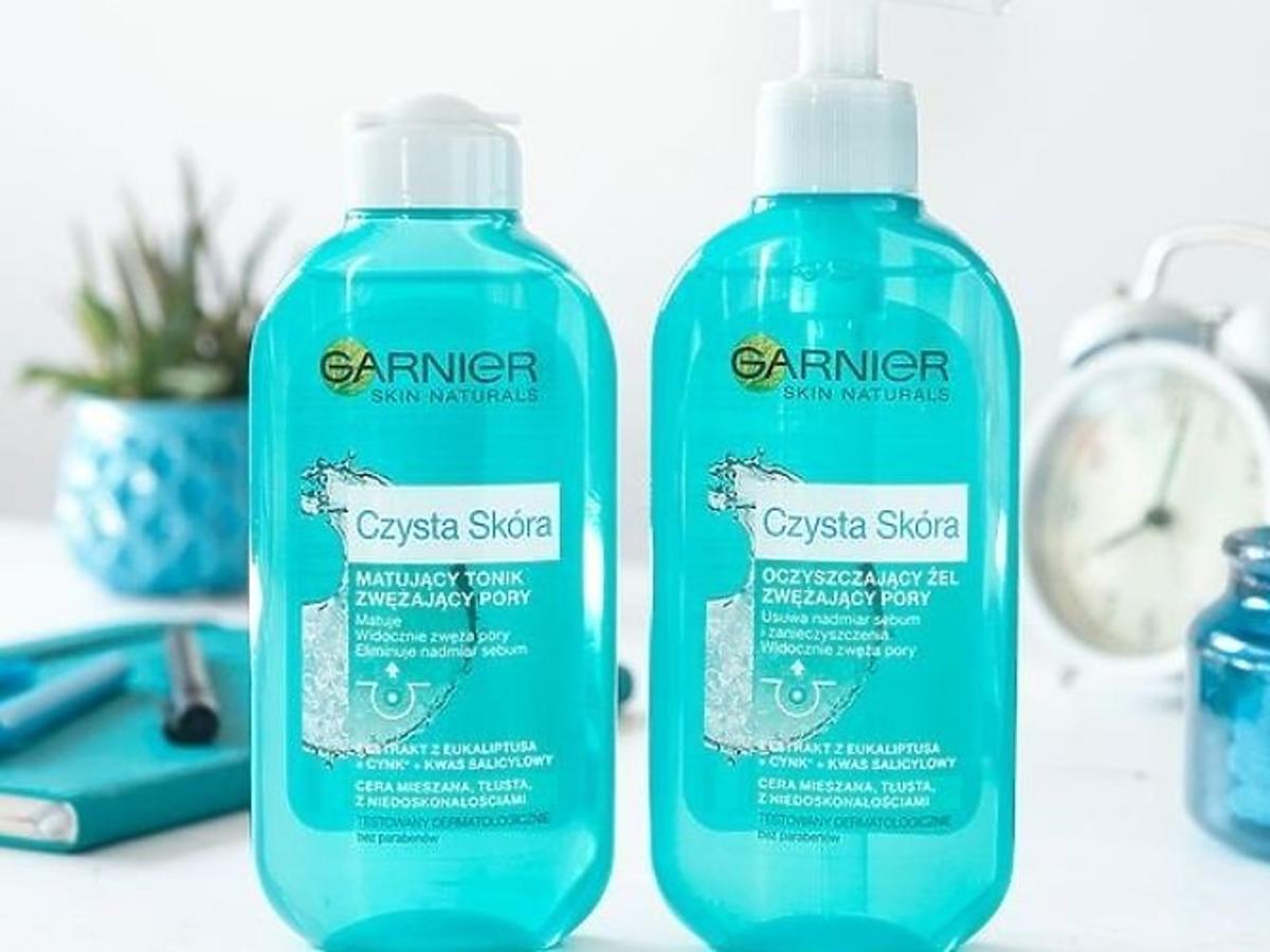 Garnier czysta skóra active żel do mycia twarzy