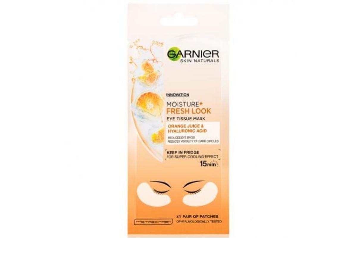 Garnier Energetyzująca maska pod oczy Sok z pomarańczy opinie