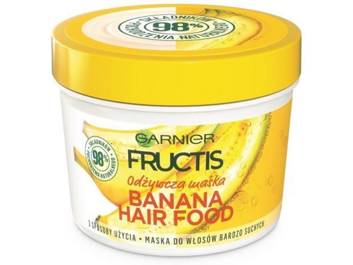 Garnier, Fructis, Banana Hair Food (Odżywcza maska do włosów bardzo suchych)