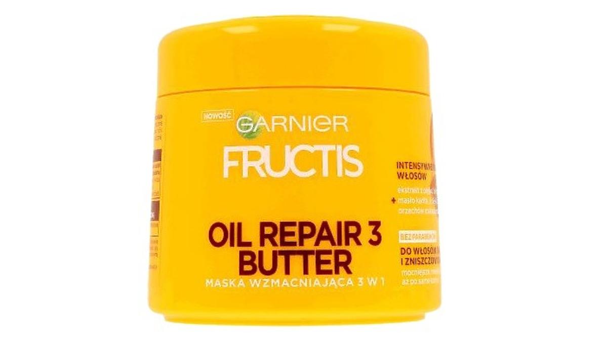 Garnier Fructis Oil Repair 3 Butter maska do włosów na promocji w Rossmannie