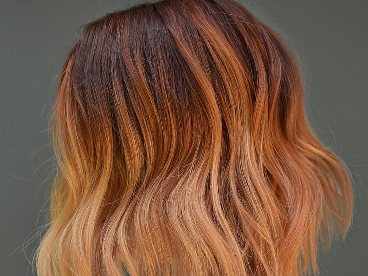 Ginger peach - takie włosy będziemy nosić jesienią 2019!