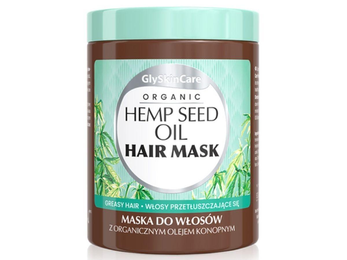 GlySkinCare, Organic Hemp Seed Oil Hair Mask (Maska do włosów z organicznym olejem konopnym)