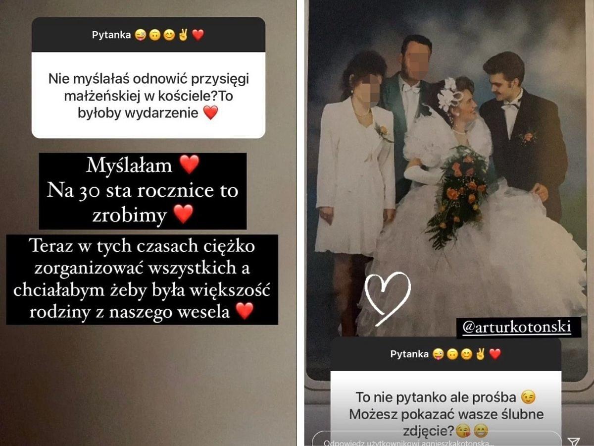 Gogglebox Agnieszka i Artur Kotońscy zdjęcie ze ślubu