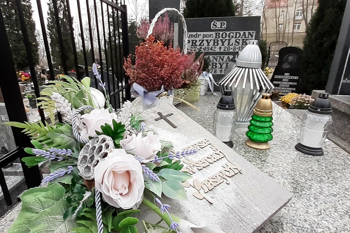 grób Anny Przybylskiej