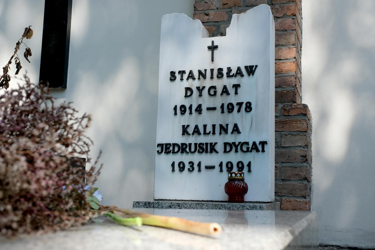 grób Kaliny Jędrusik