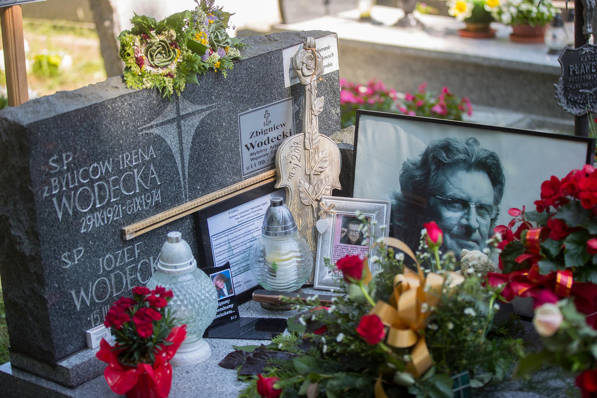 grób Zbigniewa Wodeckiego