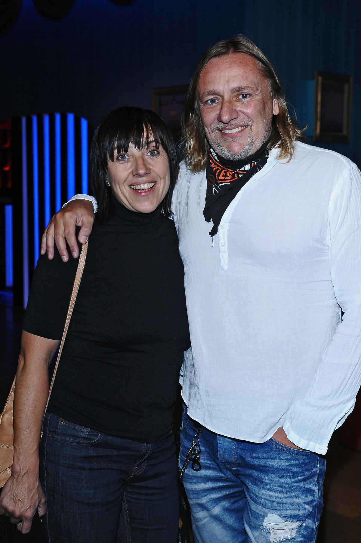 Hanna Śleszyńska i Jacek Brzosko na imprezie