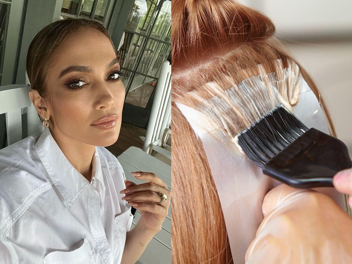 Icy bronze - modny kolor włosów na wiosnę 2023 u Jennifer Lopez