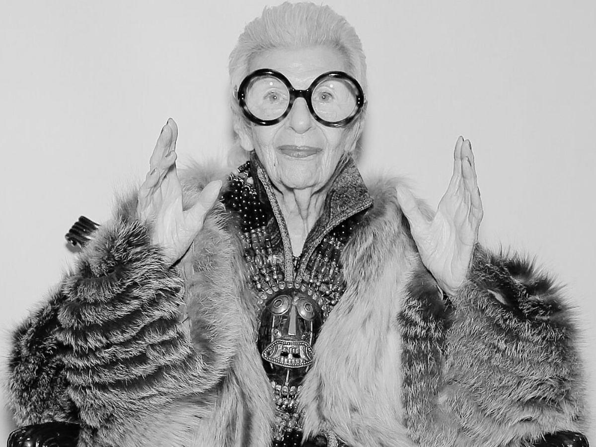 Iris Apfel nie żyje. Legendarna projektantka i ikona stylu zmarła w wieku  102 lat