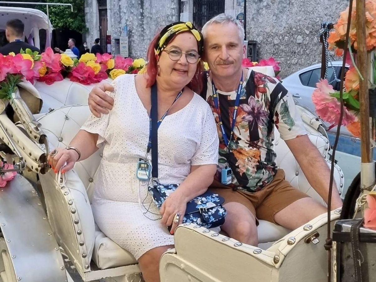 Izabela Zeiske z Gogglebox na wakacjach z mężem