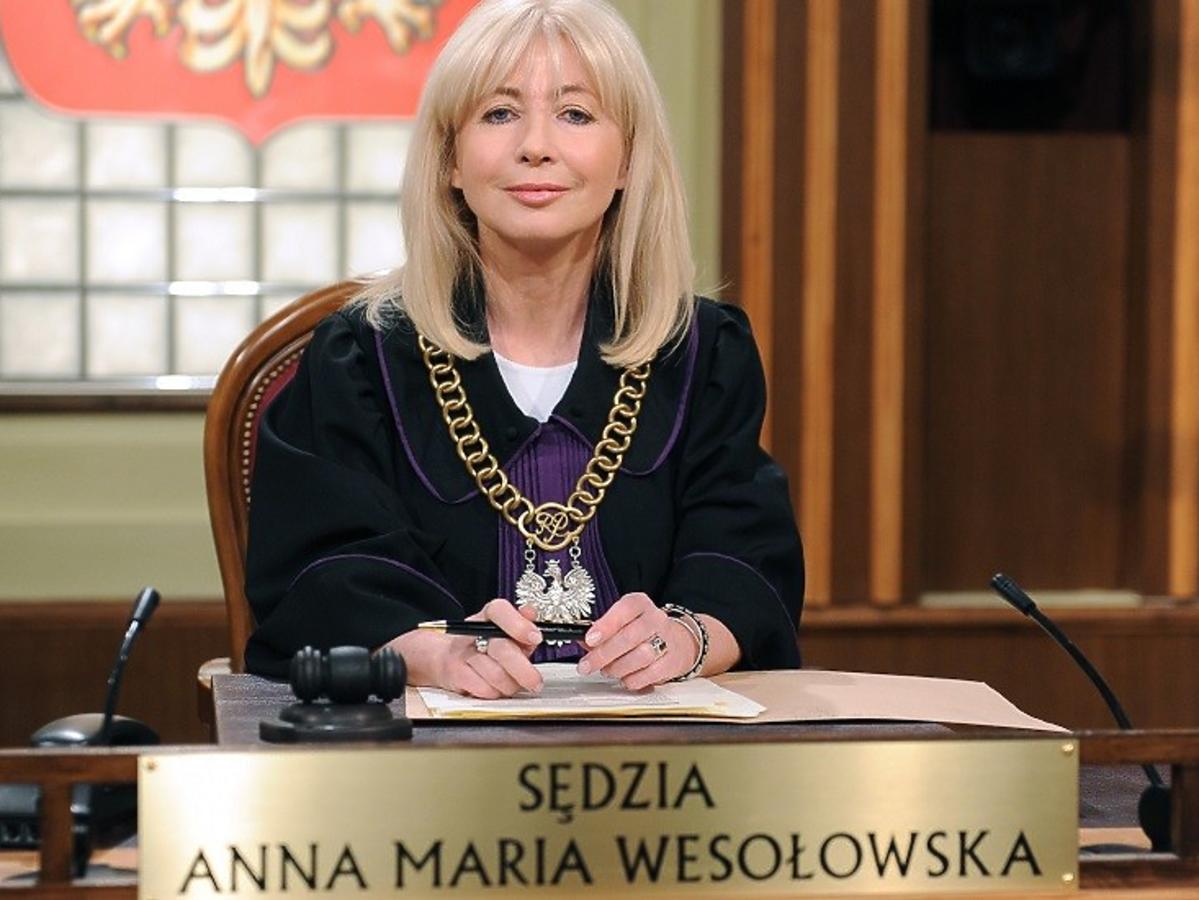 Jak zmieniła się sędzia Anna Maria Wesołowska