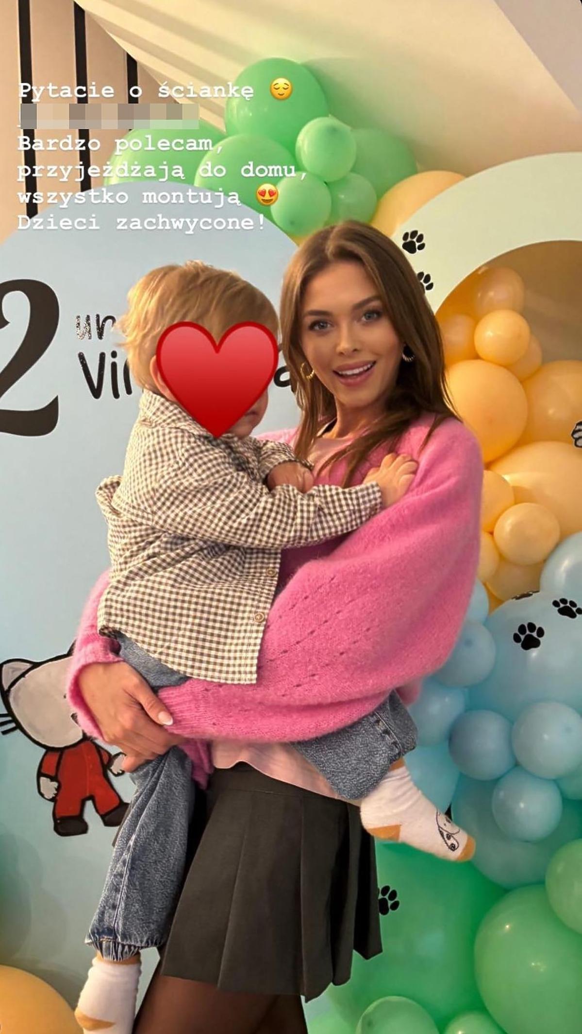 Joanna Opozda pokazała zdjęcia z urodzin syna