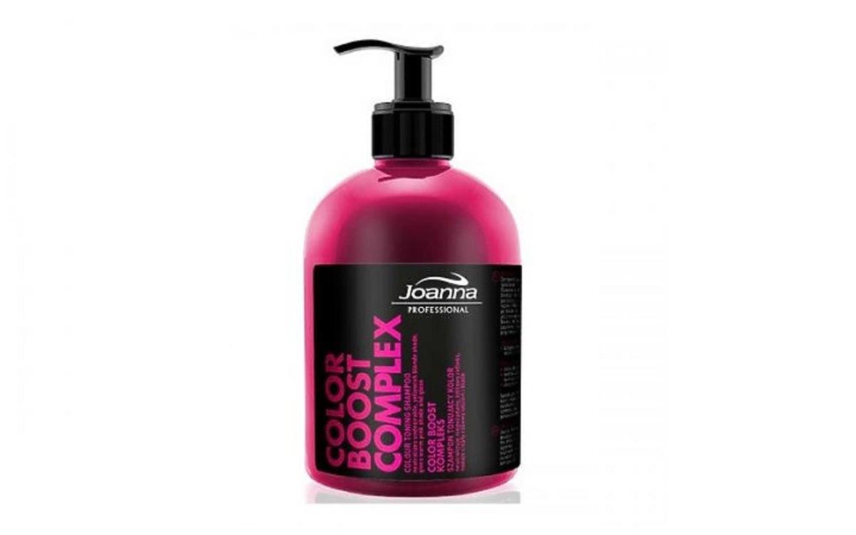 Joanna, Professional, Color Boost Complex, Colour Toning Shampoo, Różowy szampon tonujący kolor
